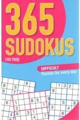 365 SUDOKUS FOR ADVANCED PLAYERS (MODERATE DIFFICULTY - PUZZLES